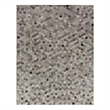 Natural Hide Hand-Tufted Leather Hide Silver/Multi 8'x11' Area Rug