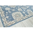 Museum Hand-Knotted Bamboo Silk Navy 12'x15' Area Rug