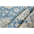 Museum Hand-Knotted Bamboo Silk Navy 12'x15' Area Rug