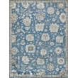 Museum Hand-Knotted Bamboo Silk Navy 12'x15' Area Rug