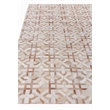 Natural Hide Hand-Tufted Leather Hide Beige/Ivory 5'x8' Area Rug
