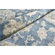 Museum Hand-Knotted Bamboo Silk Blue 10'x14' Area Rug