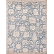 Museum Hand-Knotted Bamboo Silk Blue 10'x14' Area Rug