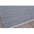 Naples Flatweave Pet Ivory/Black 2'x3' Area Rug