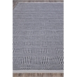 Naples Flatweave Pet Ivory/Black 2'x3' Area Rug