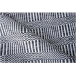 Naples Flatweave Pet Ivory/Black 5'x8' Area Rug