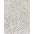 Natural Hide Hand-Tufted Leather Hide Ivory/Beige/Red/Multi 9'6