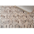 Natural Hide Hand-Tufted Leather Hide Gray/Ivory 8'x10' Area Rug