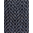 Natural Hide Hand-Tufted Leather Hide Blue/Multi 5'x8' Area Rug