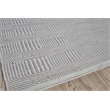 Naples Flatweave Pet Ivory/Gray 4'x6' Area Rug