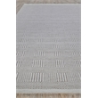 Naples Flatweave Pet Ivory/Gray 4'x6' Area Rug