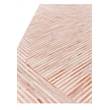 Natural Hide Hand-Tufted Leather Hide Terracota/Silver/Multi 5'x8' Area Rug