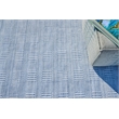 Naples Flatweave Pet Light Blue 9'x12' Area Rug