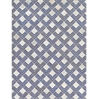 Natural Hide Hand-Tufted Leather Hide Navy/Multi 5'x8' Area Rug