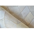 Natural Hide Hand-Tufted Leather Hide Ivory/Silver/Multi 5'x8' Area Rug