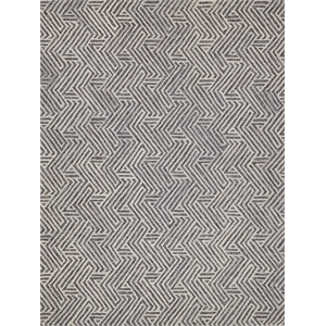 Naturals Hand-Tufted New Zealand Wool Gray/Ivory 4'x6' Area Rug