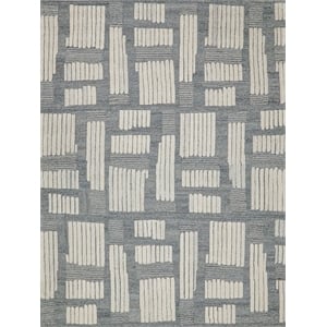 Naturals Hand-Tufted New Zealand Wool Ivory/Silver 5'x8' Area Rug