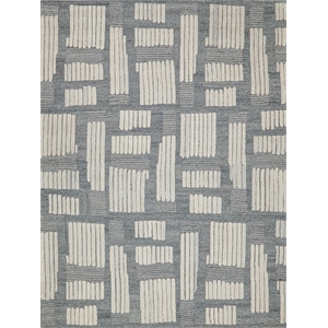Naturals Hand-Tufted New Zealand Wool Ivory/Silver 6'x9' Area Rug