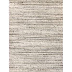 Organica Handloomed New Zealand Wool Gray/Beige 6'x9' Area Rug