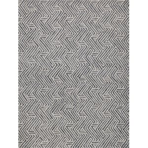 Naturals Hand-Tufted New Zealand Wool Charcoal 8'x10' Area Rug