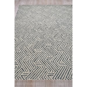 Naturals Hand-Tufted New Zealand Wool Charcoal 9'x12' Area Rug