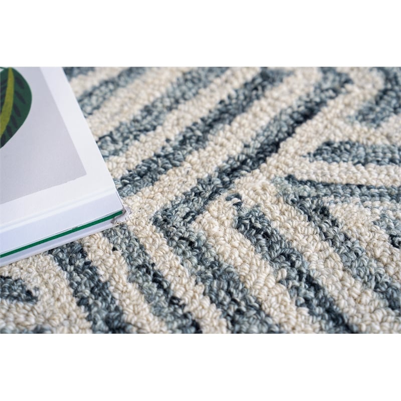 Naturals Hand-Tufted New Zealand Wool Charcoal 9'x12' Area Rug