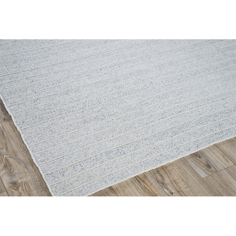 Nova Flatweave Pet Ivory 5'x8' Area Rug