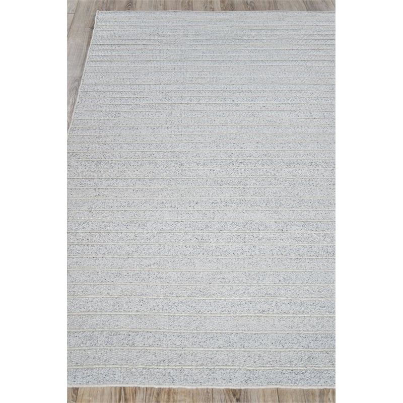Nova Flatweave Pet Ivory 6'x9' Area Rug