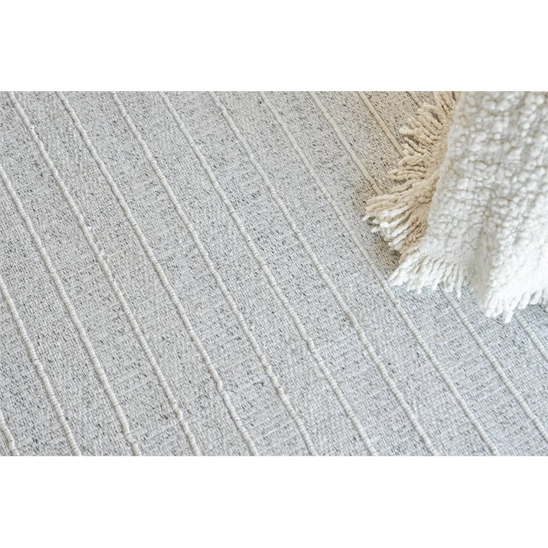 Nova Flatweave Pet Ivory 6'x9' Area Rug