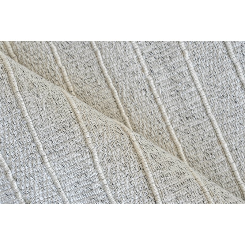 Nova Flatweave Pet Ivory 8'x10' Area Rug