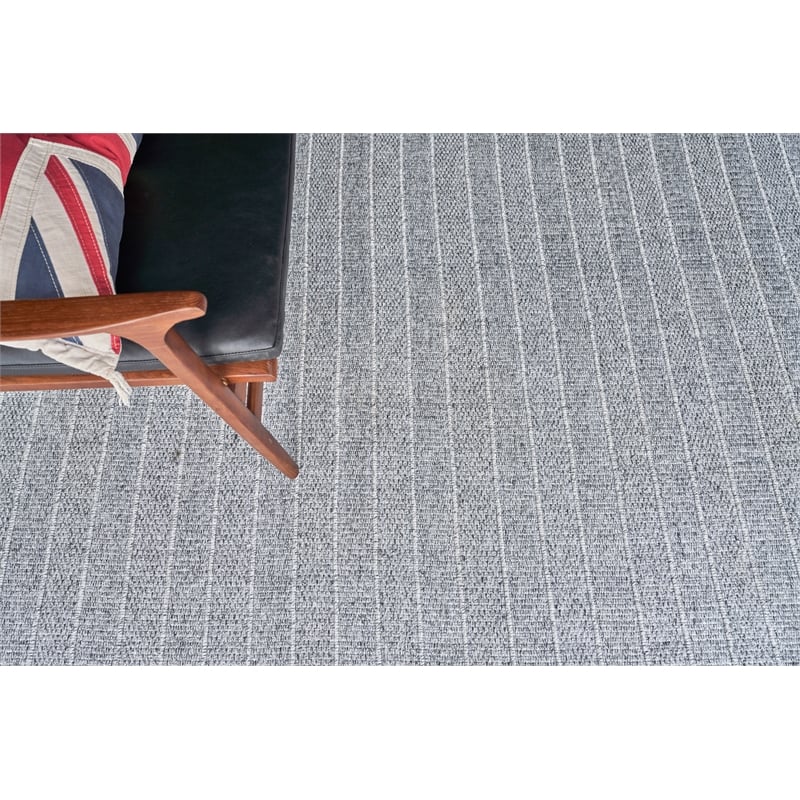 Nova Flatweave Pet Gray 10'x14' Area Rug