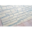 Naturals Hand-Tufted New Zealand Wool Blue/Ivory 5'x8' Area Rug