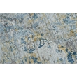 Nightfall Handloomed Wool/Bamboo Silk Gold/Brown 6'x9' Area Rug