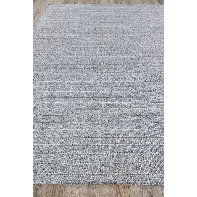 Nova Flatweave Pet Gray 3'x5' Area Rug