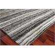 Organica Handloomed New Zealand Wool Charcoal/Silver 10'x13'6