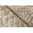 Overture Handloomed Wool/Bamboo Silk Beige 10'x14' Area Rug