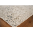 Overture Handloomed Wool/Bamboo Silk Beige 8'x10' Area Rug