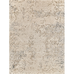 Overture Handloomed Wool/Bamboo Silk Beige 8'x10' Area Rug