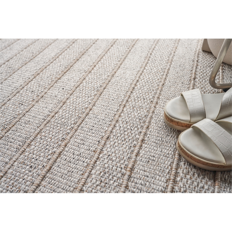 Flatweave Pet Natural Beige 2'x3' Area Rug
