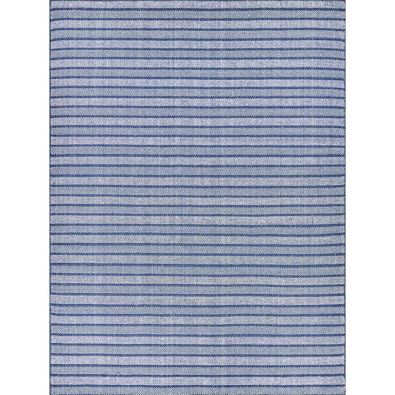 Nova Flatweave Pet Blue 6'x9' Area Rug