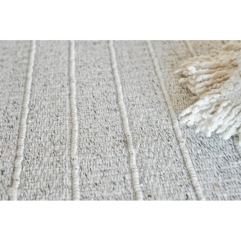 Nova Flatweave Pet Ivory 12'x15' Area Rug