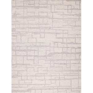 Naturals Hand-Tufted New Zealand Wool Ivory/Gray 8'x10' Area Rug