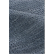 New Zealand Wool Handloomed New Zealand Wool Denim Blue 12'x15' Area Rug