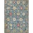 Oxford Hand-Knotted Ghazni Wool Blue 8'x10' Area Rug