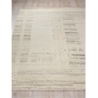 Oslo Hand-Knotted Ghazni Wool Silver/Ivory 9'x12' Area Rug
