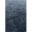 Overdye Hand-Knotted New Zealand Wool Navy 10'x14' Area Rug