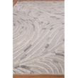 Overture Handloomed Wool/Bamboo Silk Silver/Gray 12'x15' Area Rug