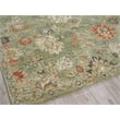 Oxford Hand-Knotted Ghazni Wool Green 6'x9' Area Rug