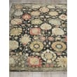 Oxford Hand-Knotted Ghazni Wool Black 9'x12' Area Rug