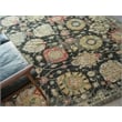 Oxford Hand-Knotted Ghazni Wool Black 9'x12' Area Rug